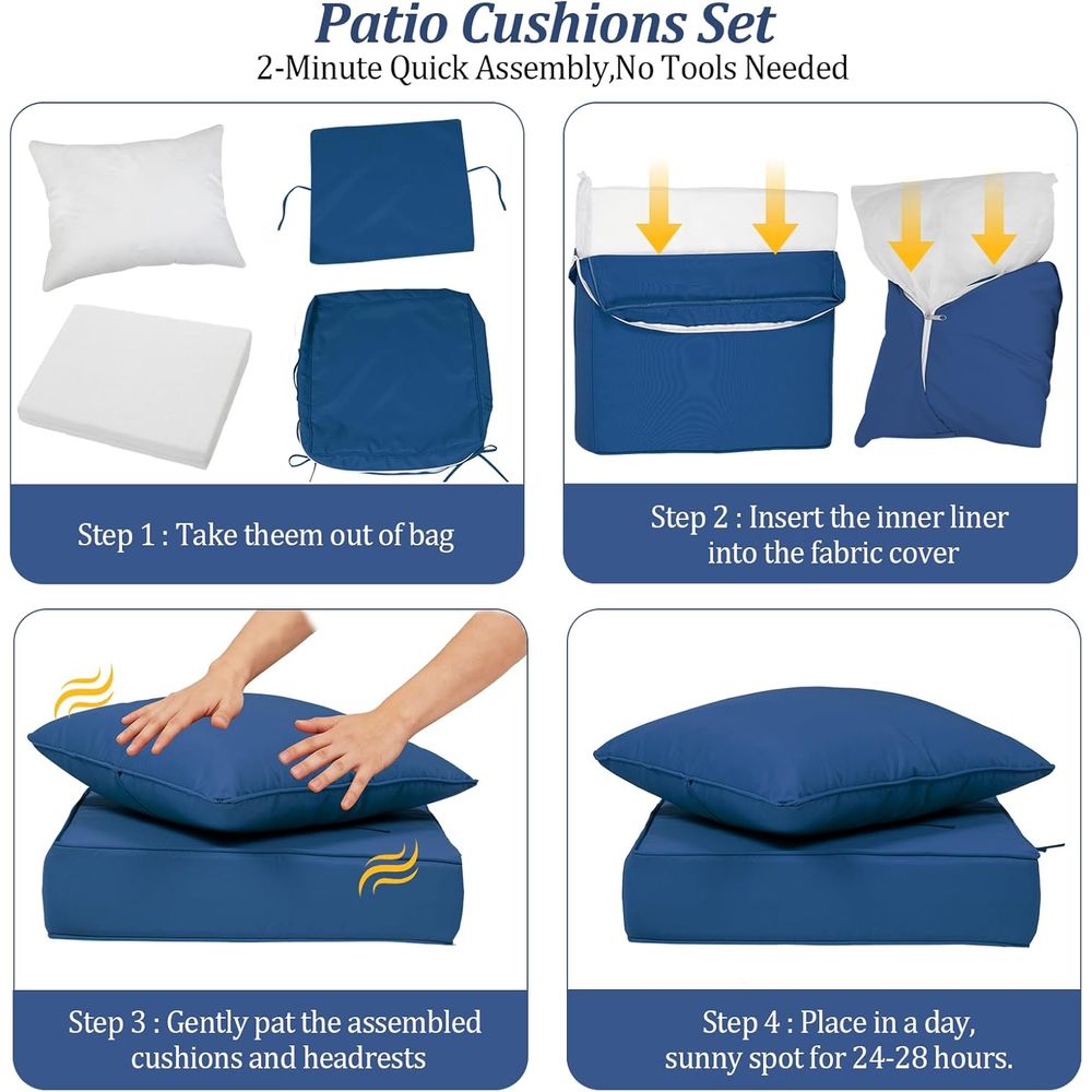 24x24 Dış Mekan Derin Koltuk M - Outdoor Furniture Cushion incelemesi ve fiyatı