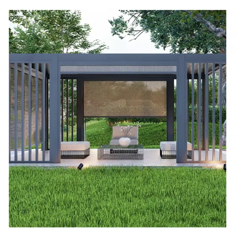 Motorlu Açılır Kapanır Alüminy - Outdoor Furniture Gazebo incelemesi ve fiyatı