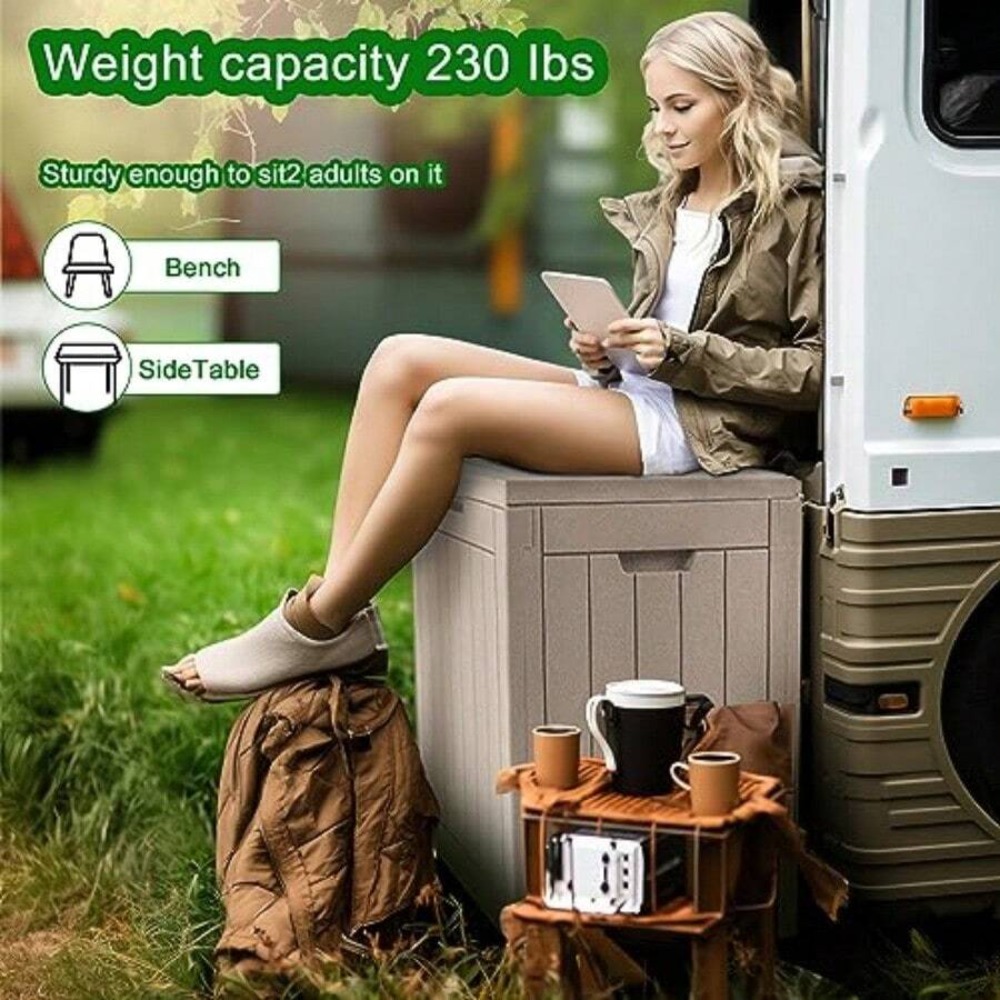 Kilitlenebilir Reçine Bahçe Sa - Outdoor Furniture Resin incelemesi ve fiyatı