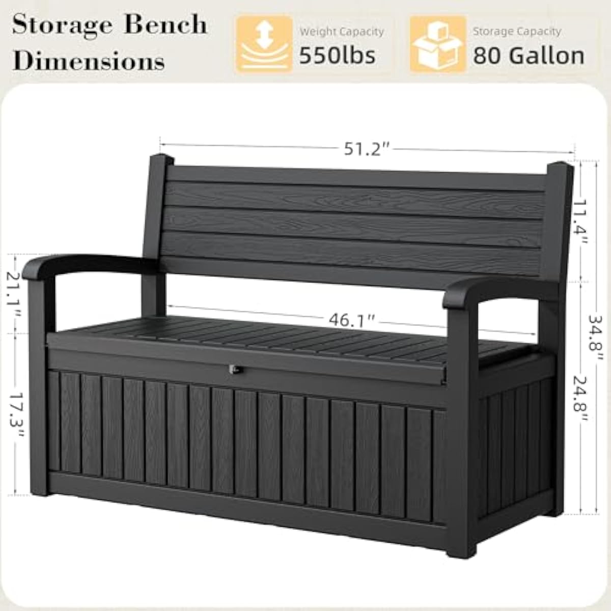 80 Galonluk, Dış Mekan Kullanı - Outdoor Furniture Resin incelemesi ve fiyatı