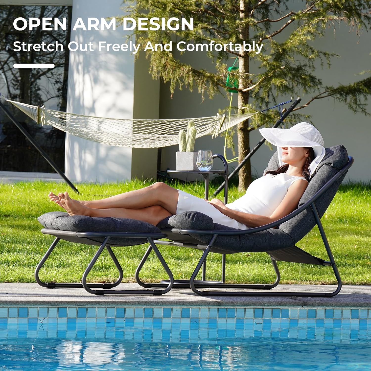 Ayak Dayama Yerli ve Minderli  - Outdoor Furniture Lounge Chair incelemesi ve fiyatı
