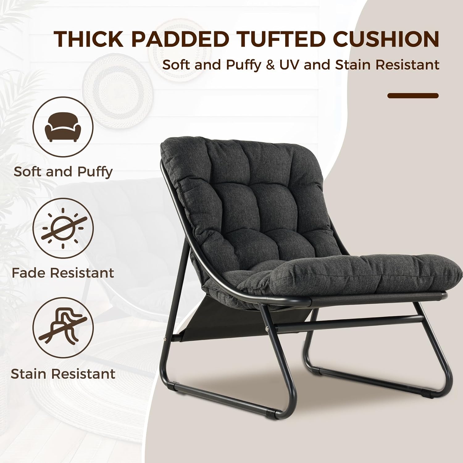 Ayak Dayama Yerli ve Minderli  - Outdoor Furniture Lounge Chair incelemesi ve fiyatı