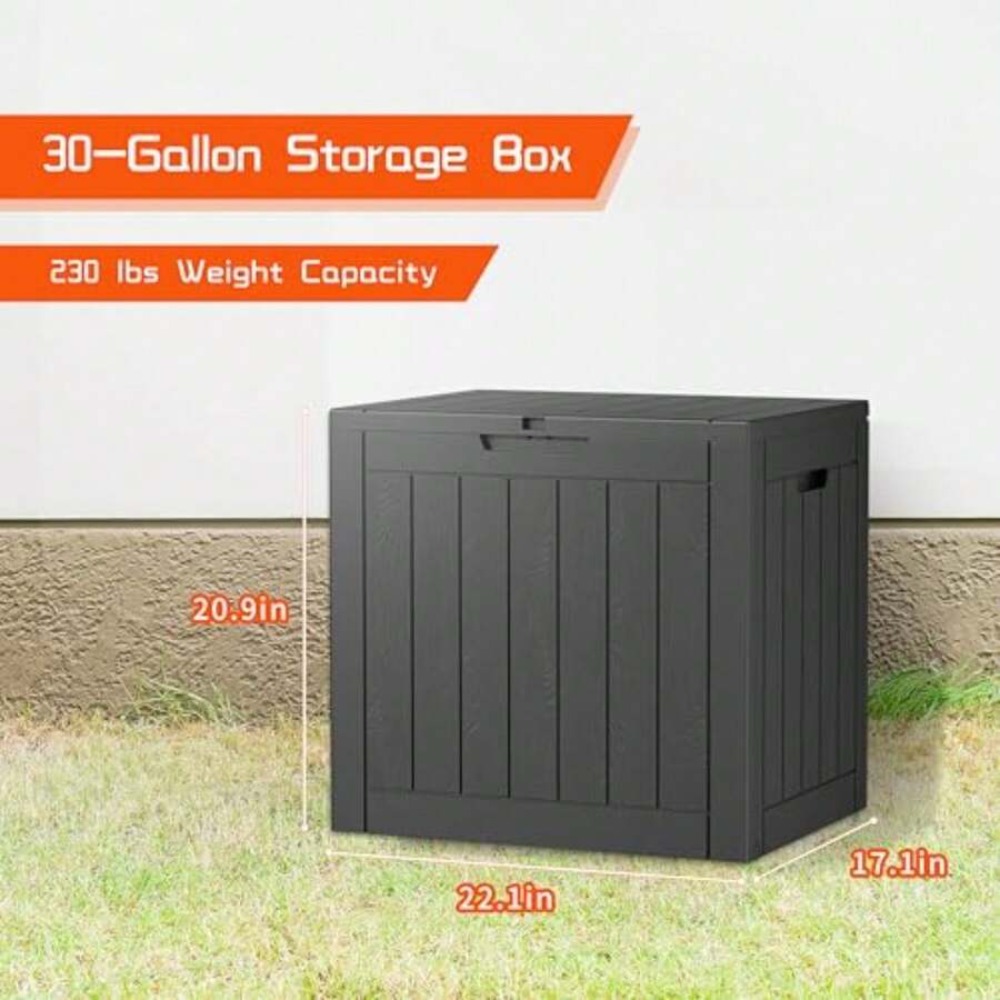 30 Galonluk Açık Hava Depolama - Outdoor Furniture Resin incelemesi ve fiyatı