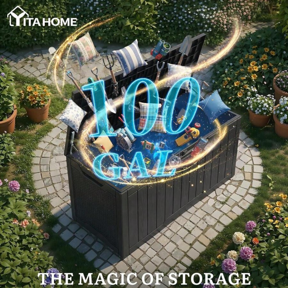 100 Galonluk Büyük Dış Mekan S - Outdoor Furniture Resin incelemesi ve fiyatı