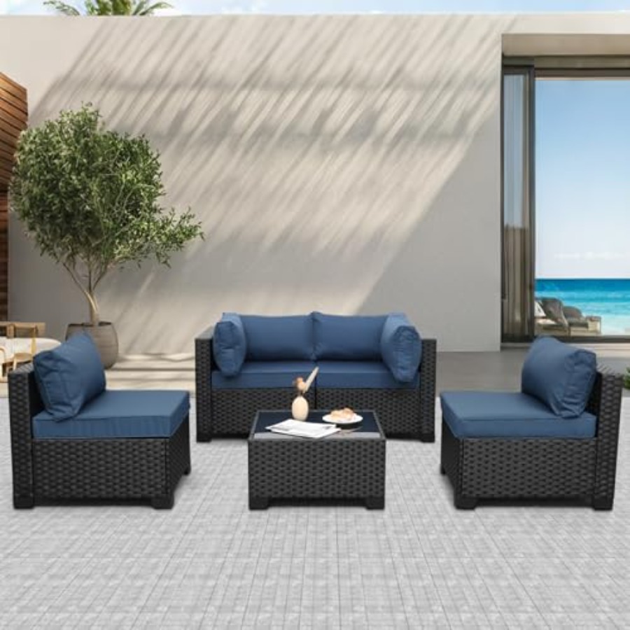 Dış Mekan 5 Parça Veranda Mobi - Outdoor Furniture Resin incelemesi ve fiyatı