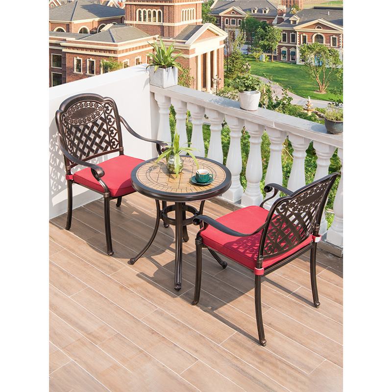 Dökme alüminyum bir masa avlu  - Outdoor Furniture One Piece incelemesi ve fiyatı