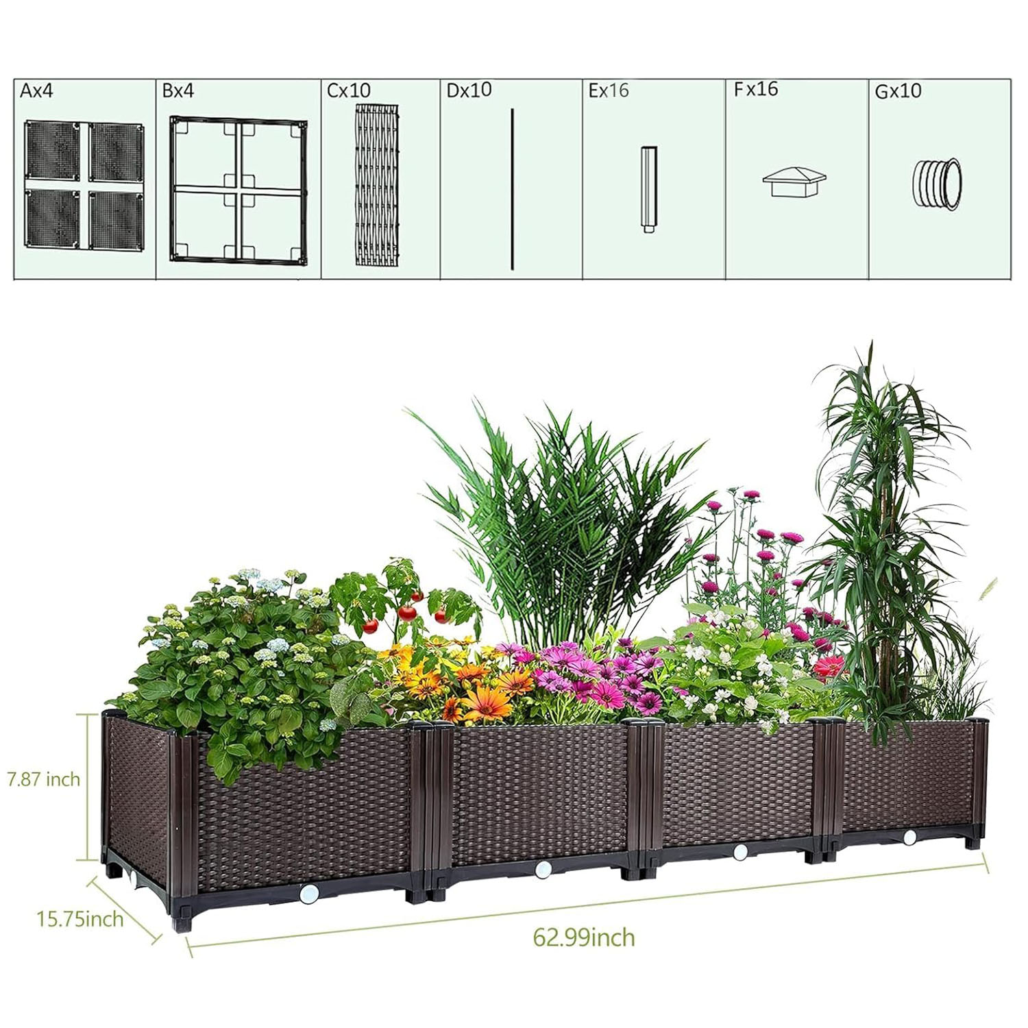 Kendi Kendine Sulanan Yükselti - Outdoor Daybed Furniture incelemesi ve fiyatı