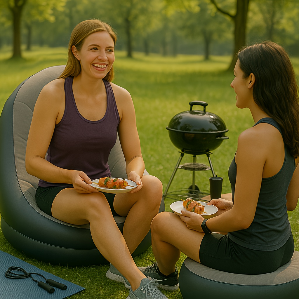 Şişme Yatar Koltuk Katlanabili - Outdoor Furniture Lounge Chair incelemesi ve fiyatı