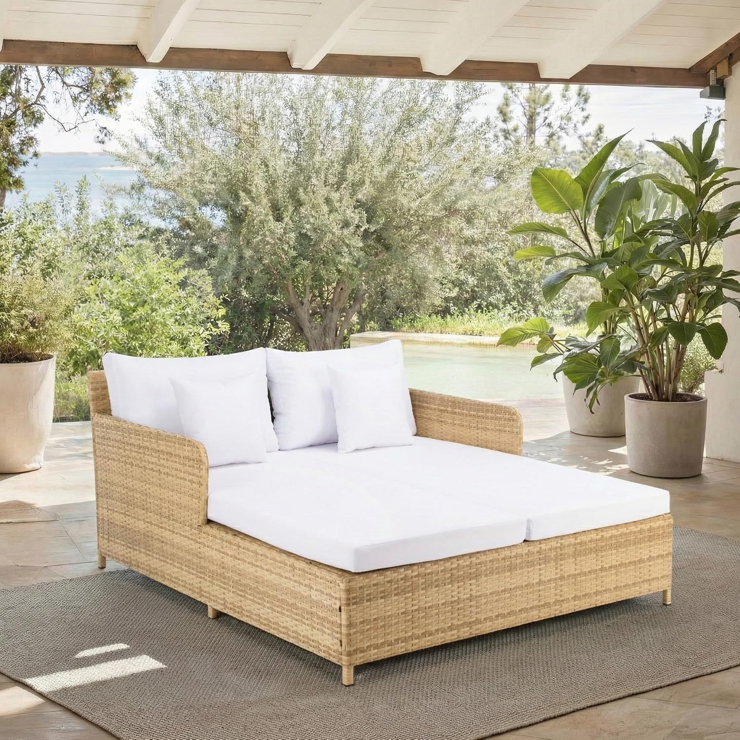 Dış Mekan Cadeo Şezlongu, Doğa - Outdoor Daybed Furniture incelemesi ve fiyatı